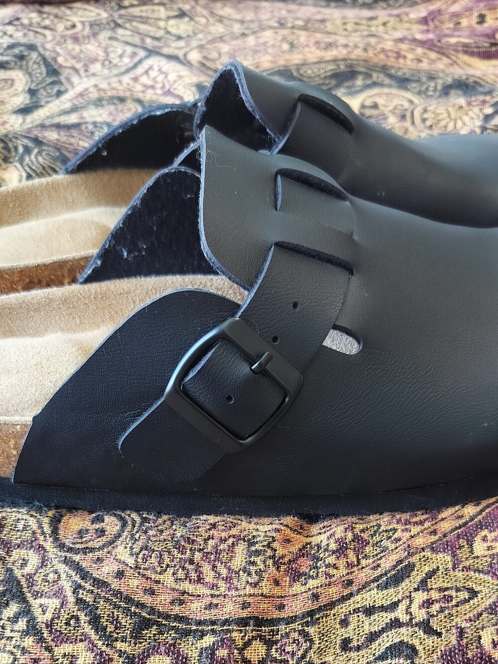 Cushionare HANA Women's 7½M Black Slip-On Clog - Picture 4 of 7
